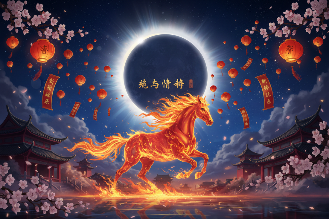 Solar Eclipse • Lunar New Year • Fire Horse