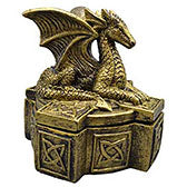 5" Celtic Dragon box