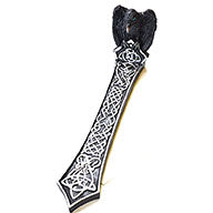 10" Raven incense holder