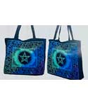 15.7" x 17.7" Pentagram tote bag